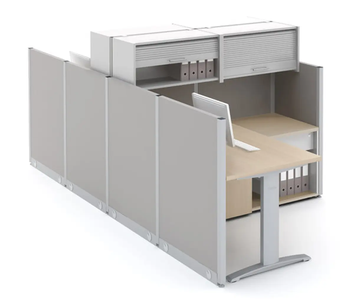 Bürotrennwand "CUBIC WALL" von MDD