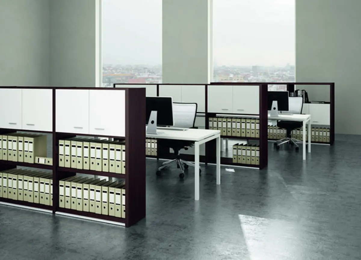 Büro-Regalsystem "Libreria" von Quadrifoglio