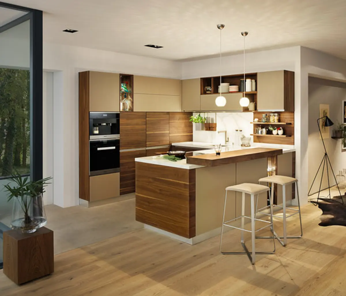 Küche "linee" von TEAM 7