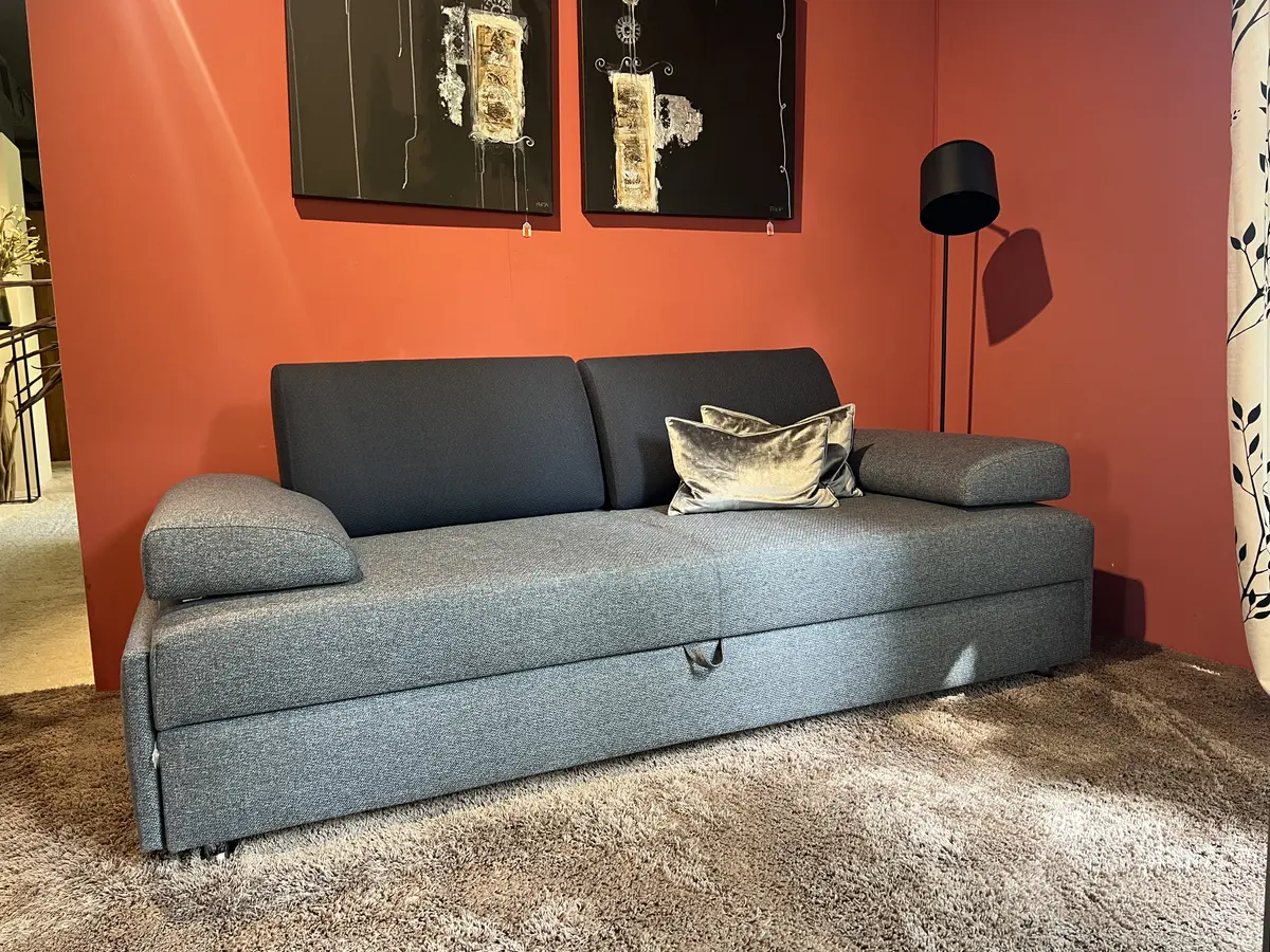 Schlafsofa Maxxi Stoff B/H/T: 212/84/100 cm Liegefläche 90 x 200 bzw. 180 x 200 cm