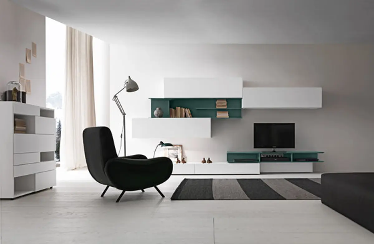 Wohnwand "I-modulART" von Presotto