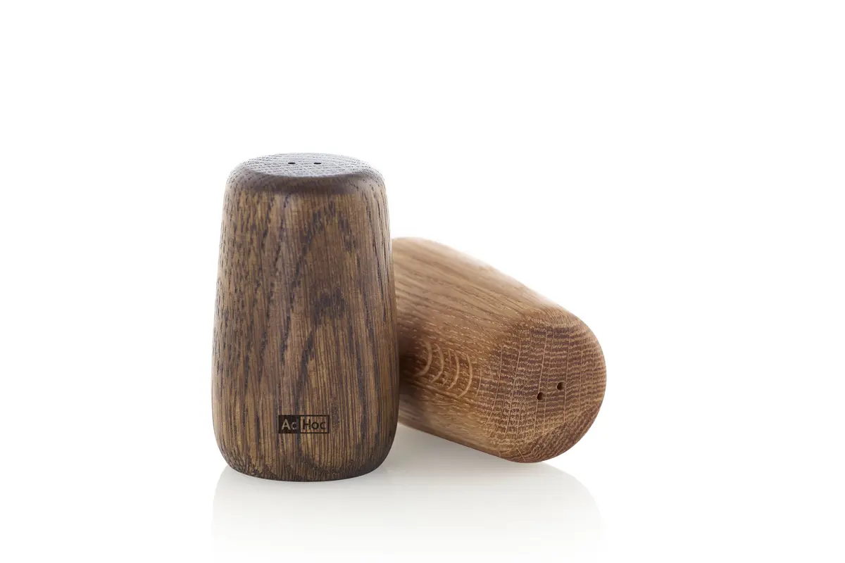 AdHoc Pfeffer- und Salzstreuer Eiche geölt 2er Set