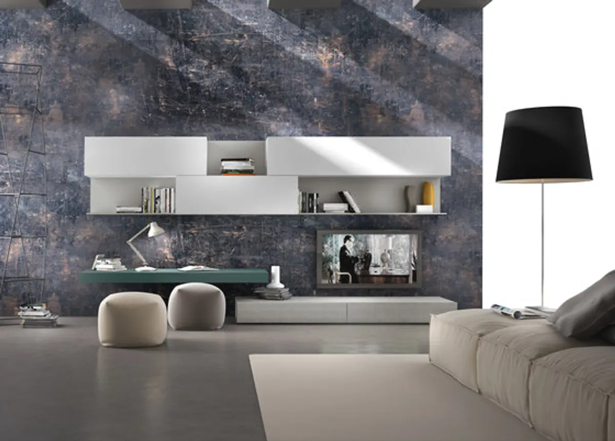 Wohnwand "I-modulART" von Presotto