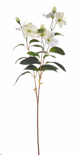 ASA Christrosenzweig weiß Kunstpflanze Deko 58 cm