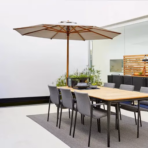 Cane-line CLASSIC Sonnenschirm, 240 cm, rund 