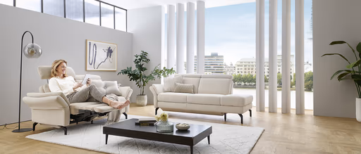 Modell Livo Recamiere und Sofa 2 sitzig