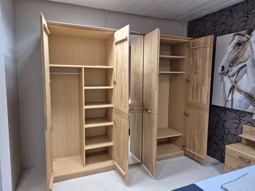 Schlafzimmer Wildeiche