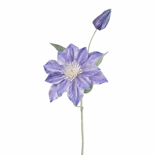 Clematis Kunstblume 45cm blau