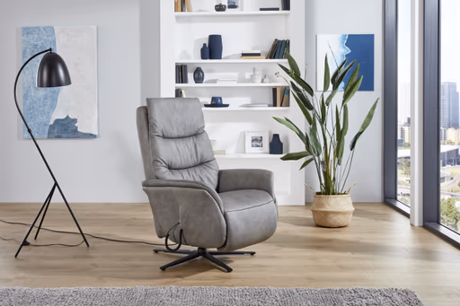 Massagesessel in Leder