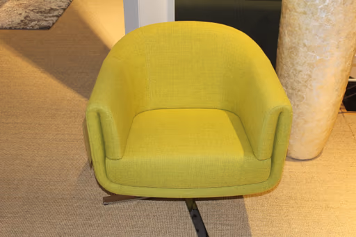 Sessel Erpo Classics 112 Cocktailsessel grün Stoff Ploegwool