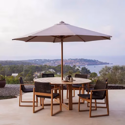 Cane-line CLASSIC Sonnenschirm, 240 cm, rund 