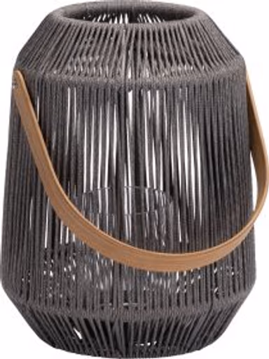 NELE Laterne hellgrau