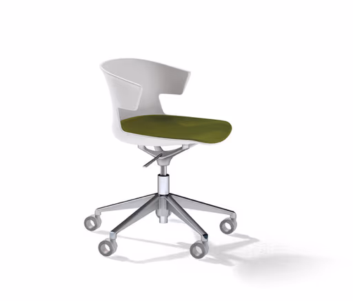 Arbeitsdrehstuhl "Cove 5 star wheeler" von Quadrifoglio