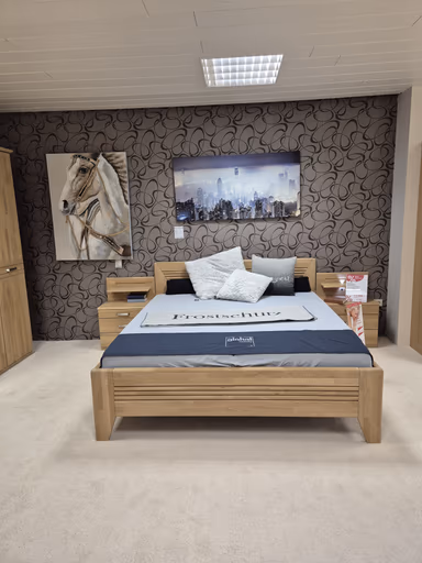 Schlafzimmer Wildeiche