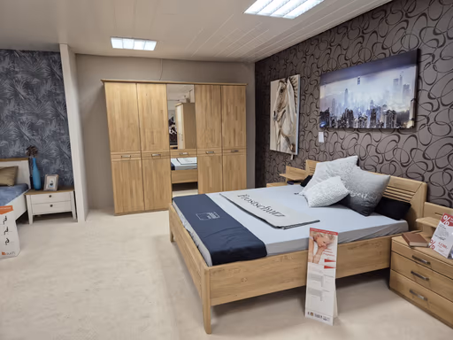 Schlafzimmer Wildeiche