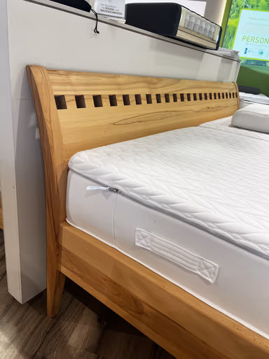 Bett Kernbuche massiv geölt