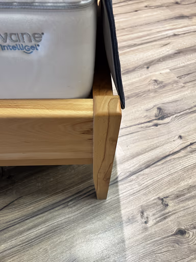 Bett Kernbuche massiv geölt