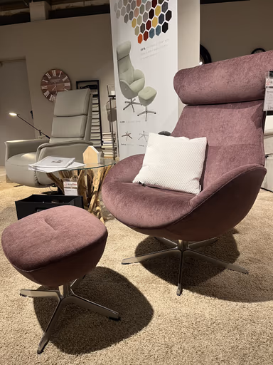 Relaxsessel GLOBE mit Hocker