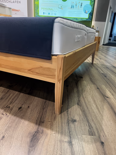 Bett Kernbuche massiv geölt