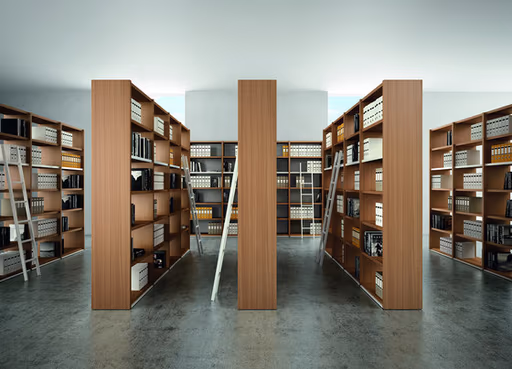 Regalsystem "Libreria" von Quadrifoglio