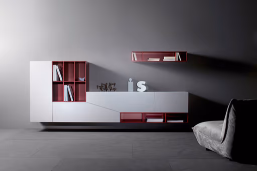 Schreibtischlösung "Cut X" von Sudbrock