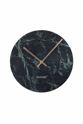 Zuiver Wanduhr Marmor Marble grün 