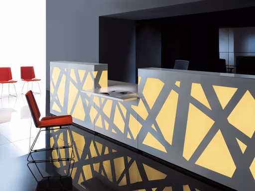 Empfangstheke "ZIG-ZAG" von MDD