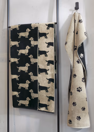 Handtuch We Love Dogs 50x100 cm