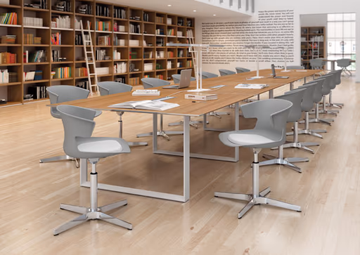 Konferenzstuhl "Cove 4 glide base" von Quadrifoglio