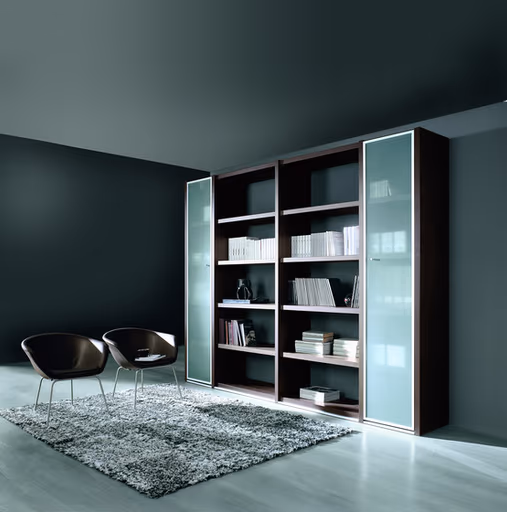 Büro-Regalsystem "Libreria" von Quadrifoglio