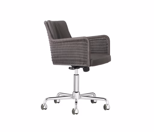 Arbeitsdrehstuhl mit Rollen "D43R" von TECTA