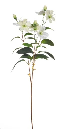 ASA Christrosenzweig weiß Kunstpflanze Deko L: 58 cm