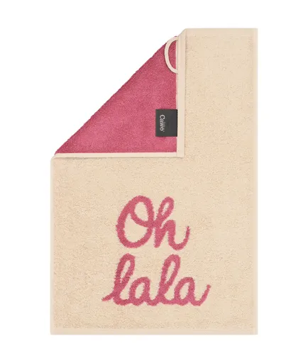 Frottiertuch 30 x 50 cm Oh lala