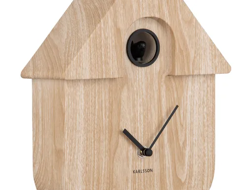 Karlsson Modern Cuckoo, light wood
