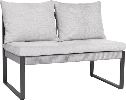 TAMMO 2-Sitzer Bank perlgrau