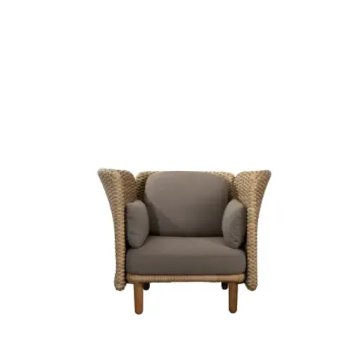 Cane-line Arch Lounge Chair mit niedriger Armlehne/Rückenlehne