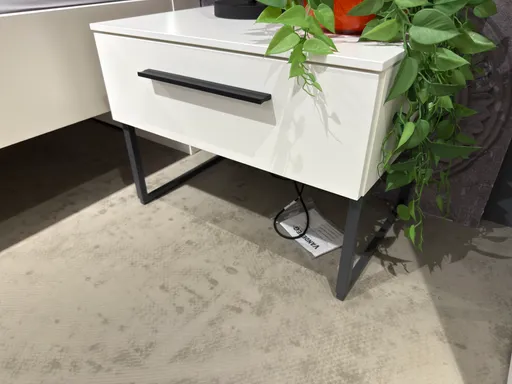 2 x Nachtkonsole 4040 Mat 700 von Loddenkemper 