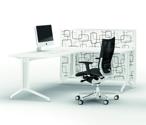 Büro-Einzeltisch "X2" von Quadrifoglio