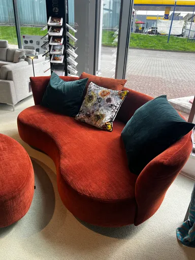 Sofa mit Hocker “SOFIA“