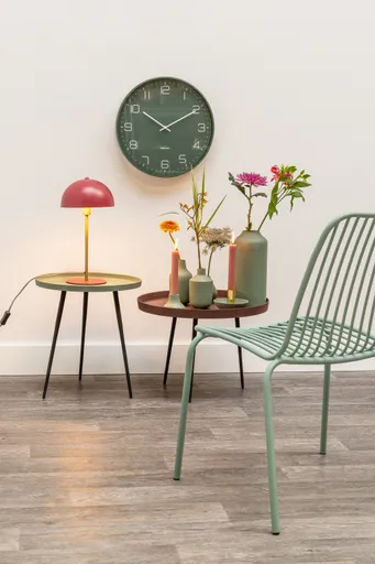 Karlsson Wanduhr Green Lofty