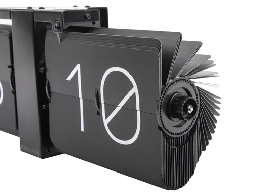Karlsson Flip-Clock, Schwarz