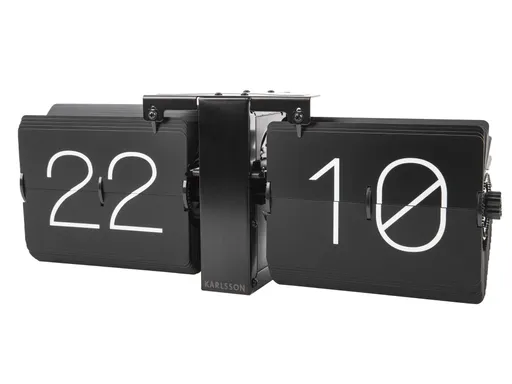 Karlsson Flip-Clock, Schwarz