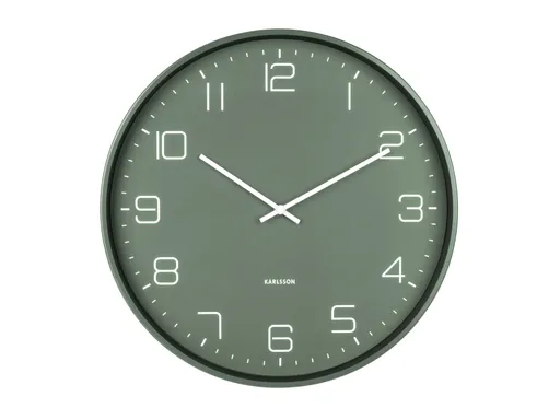 Karlsson Wanduhr Green Lofty