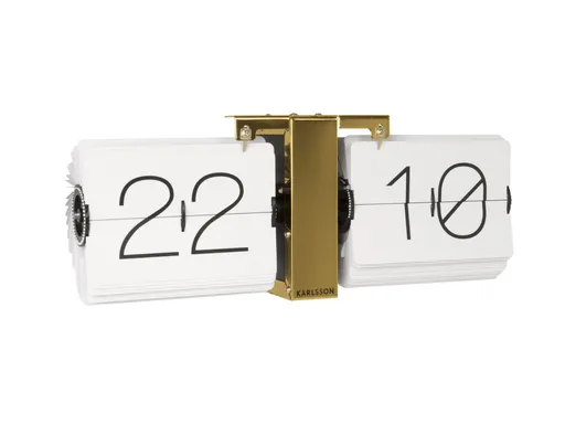 Karlsson Flip-Clock, Weiß