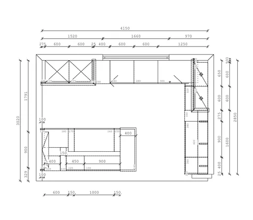 Einbauküche VIA von Contur 