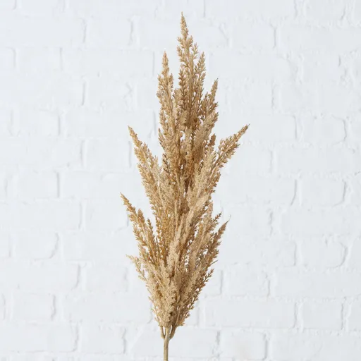 Deko Pampasgras groß 95cm Trockenblumen Hellbraun natur 2fach sort.