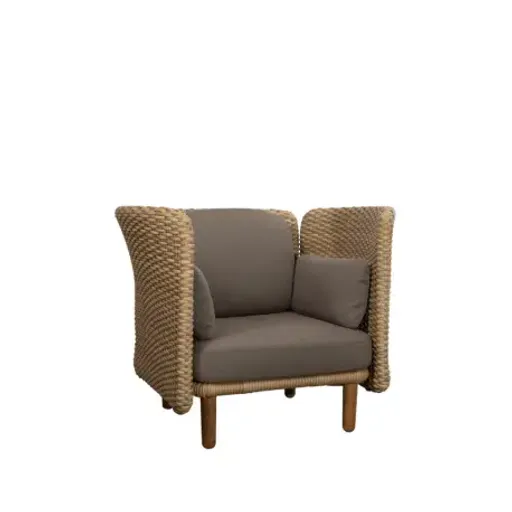 Cane-line Arch Lounge Chair mit niedriger Armlehne/Rückenlehne