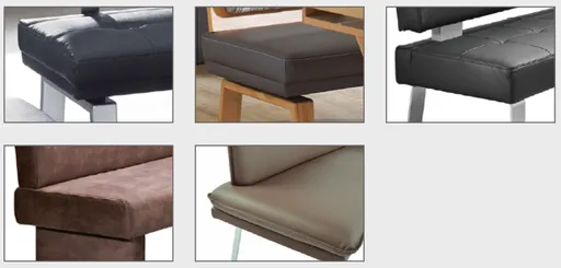 5 Sitzvarianten