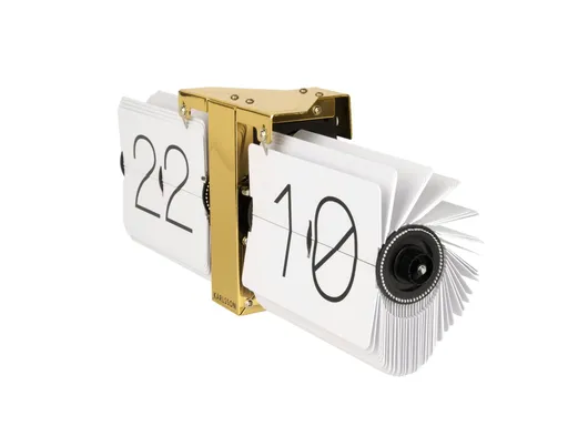 Karlsson Flip-Clock, Weiß