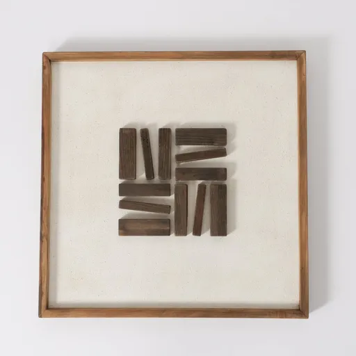 Bild Posito Wandbild Deko abstrakt Holz handgearbeitet